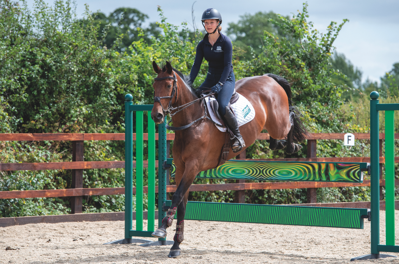 How to clear vertical showjumps and upright fences every time Your Horse