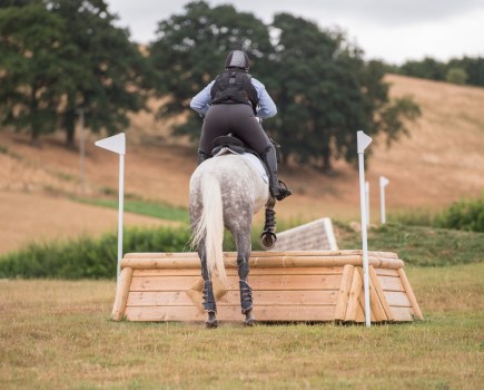 Horse boots are essential for cross-country